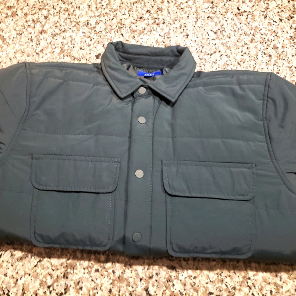 Puffer Shirt Jacket